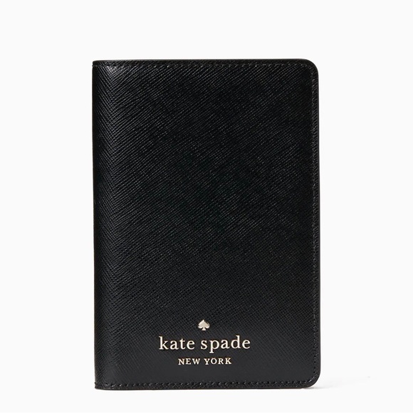 kate spade Bags Kate Spade Staci Passport Holder Black Poshmark